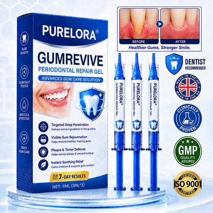 🦷 Healrize® GumRevive Periodontal Repair Gel (for bleeding gums, receding gums, and loose teeth)🐳
