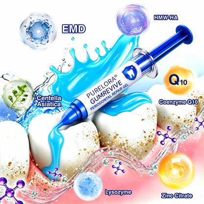 🦷 Healrize® GumRevive Periodontal Repair Gel (for bleeding gums, receding gums, and loose teeth)🐳